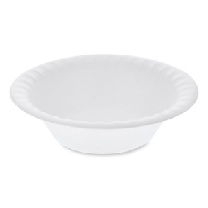 Pactiv Unlaminated Dinnerware Bowl 6 Diameter 12 oz YTH100120000 - 1 of 4