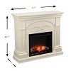 Sicilian Touch Screen Electric Fireplace - FR9275 - White - SEI - 4 of 4