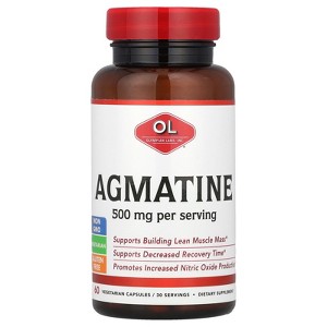 Olympian Labs Agmatine, 60 Vegetarian Capsules (250 mg per Capsule) - 1 of 4