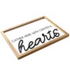 The Lakeside Collection Inspirational Phrases Collection - Grateful Hearts Wall Art - 2 of 4