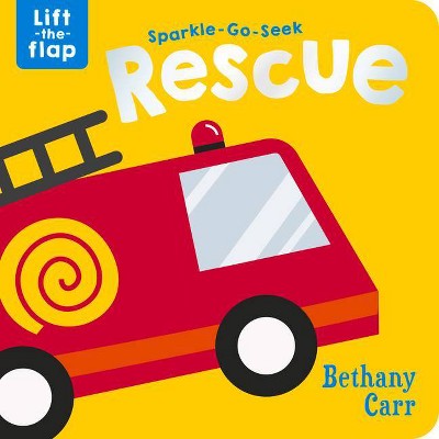 Sparkle-Go-Seek Rescue - (Sparkle-Go-Seek Lift-The-Flap Books) (Board Book)