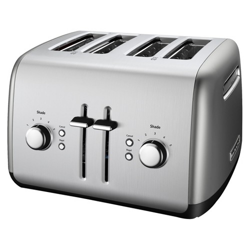 KitchenAid 4-Slice Toaster - KMT4115, Silver