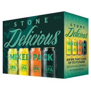 Stone Delicious Mixed Variety - 12pk/12 fl oz Cans - 1 of 3