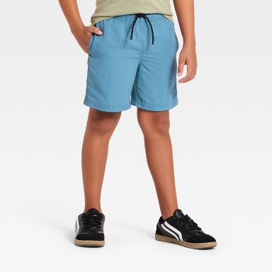 Boys' Quick Dry 'Above the Knee' Pull-On Shorts - Cat & Jack™ Blue XS