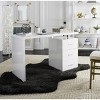 Orrin Desk - FOX2235 - White - Safavieh Couture - 2 of 4