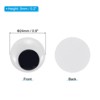 Unique Bargains Self-Adhesive Mini Plastic Craft Wiggle Eyes 500 Pcs - 2 of 4