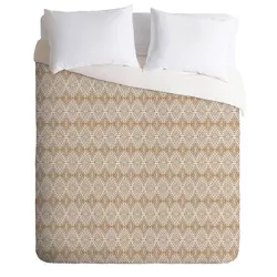 King Holli Zollinger Sahara Geometric Comforter Set Yellow - Deny Designs