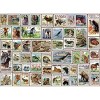 Eurographics Inc. Animals of North America Vintage Stamps 500 Piece Jigsaw Puzzle - 3 of 4