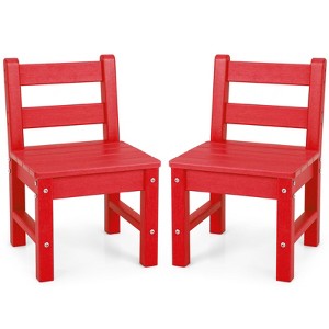 Infans 2 PCS Kids Chairs Indoor Outdoor Heavy-Duty All-Weather Children Learning Chair - 1 of 4