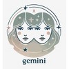 Gemini Zodiac Sign Adult Long Sleeve Hoodie - 2 of 2
