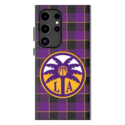 Keyscaper WNBA Plaid MagSafe Compatible Cell Phone Case for Samsung Galaxy