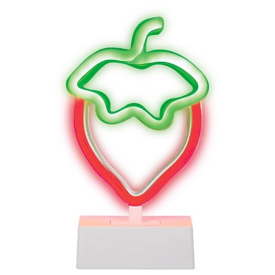 FUN DAY Strawberry Neon Light Table Lamp