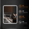 Dovelina Rectangle Bathroom Vanity Mirror LED Mirror with Defog - 3 of 4