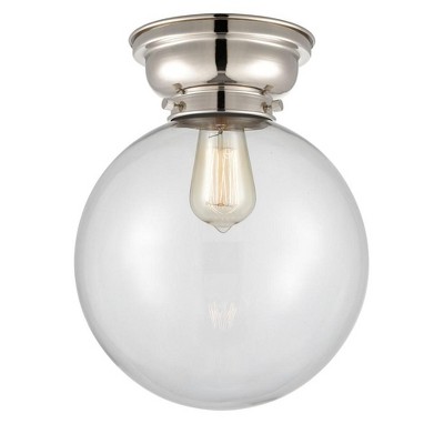 Beacon - 1 Light Flush Mount In Industrial Style-11.15 Inches Tall and 10 Inches Wide