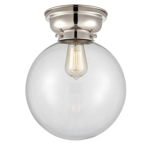 Beacon - 1 Light Flush Mount In Industrial Style-11.15 Inches Tall and 10 Inches Wide - 1 of 1