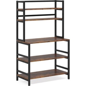 Tribesigns 5-Tier Ketchen Baker's Rack, Freestanding Utility Cart Storage Shelf Organizer - 1 of 4