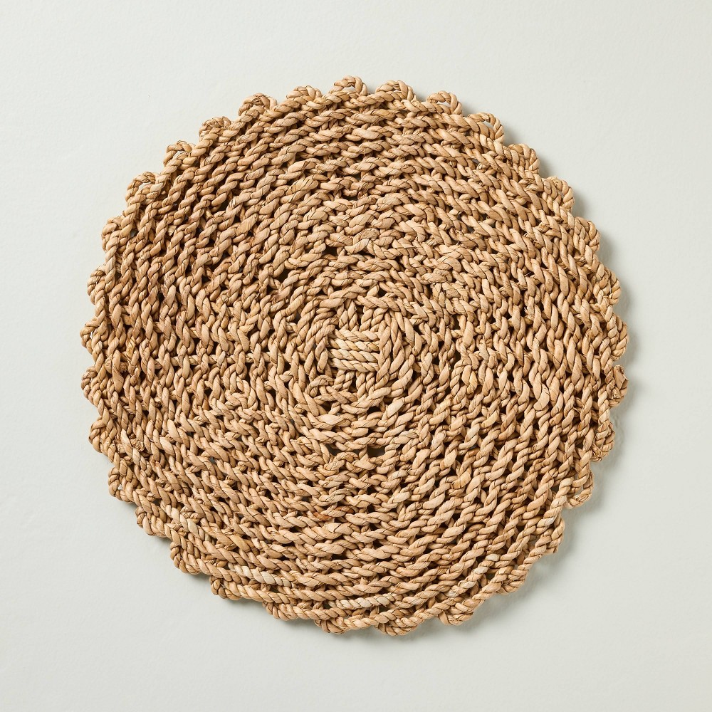 Round Woven Charger - Hearth & Hand™ with Magnolia