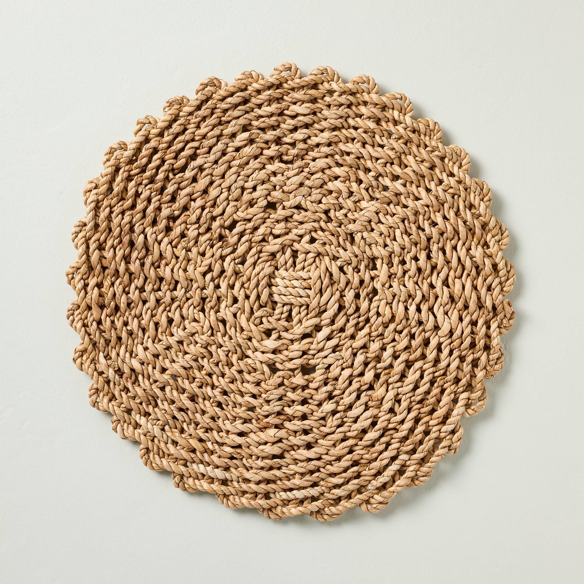 Round Woven Charger - Hearth & Hand™ with Magnolia