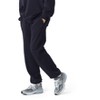 Future Planet Mens Globe Premium Soft French Terry Cotton Sweatpants Loose Fit Ink Navy - 3 of 4