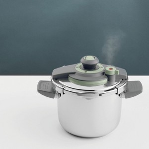 BergHOFF Leo Vita Stainless Steel Pressure Cooker 6qt. - 1 of 2