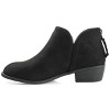 Journee Women's Livvy Medium and Wide Width Booties - 2 of 4