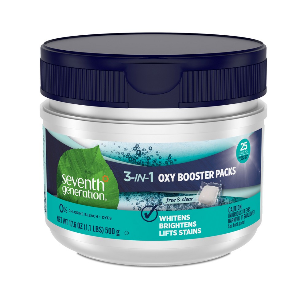UPC 732913446520 product image for Seventh Generation Laundry Detergent Boosters Free & Clear - 17.6oz | upcitemdb.com