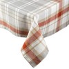 Design Imports Thanksgiving Cozy Picnic Plaid Tablecloth - 2 of 4