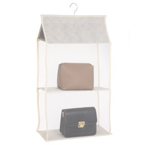 Unique Bargains Hanging Purse Handbag Organizer with 360 Rotation Hanger Hook - 1 of 4