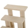 Mewoofun 25" 4-Step Multi-Level Carpeted Cat Scratching Post Pet Stairs,25"*17"*23.5" - 4 of 4