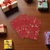 Unique Bargains Gift Wrap Paper Christmas Kraft 27.56"x19.69" 5 Pcs - 2 of 4