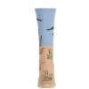 Memoi Women's Seagulls Limited Edition Cotton Blend Crew Sock Beige 9-11 - 2 of 4