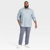 Men's Vintage Long Sleeve Poplin Shirt - Goodfellow & Co™ - 3 of 3