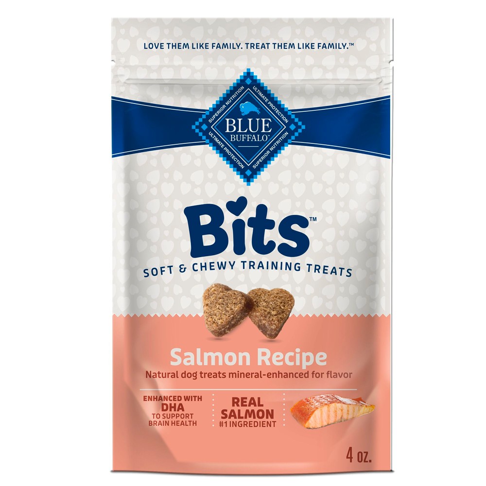 Photos - Dog Food Blue Buffalo Salmon Dog Treats - 4oz 