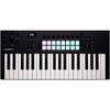 Novation Launchkey MK4 Keyboard Controller with Focusrite 2i2 USB Audio Interface and Yamaha HS5 5" Studio Monitor Pair Package (Cables/Stands - 2 of 4