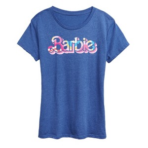 Women's - Barbie - Pastel Logo Short Sleeve Graphic T-Shirt - 1 of 4