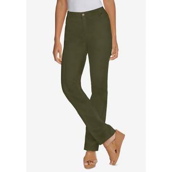 Women's Bi-stretch Skinny Pants - A New Day™ Olive 10 : Target