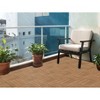 Plastic Composite Deck Tiles Set of 35pcs, Composite Decking Resist Rust, Water, Weather, Indoor&Outdoor, Easy to DIY & Maintain - 4 of 4