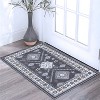 DOMETOUR Farmhouse Kitchen Rugs 3 Piece Set,Non Slip Machine Washable Kitchen Mats,Boho Vintage Kitchen Carpet - 3 of 4