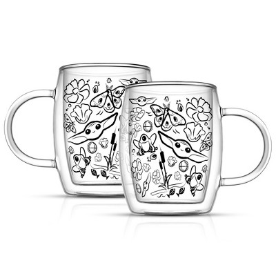 Zwilling Sorrento Plus 2-pc Double-wall Glass Coffee Mug Set, Clear : Target