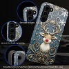BONGEEK Case Compatible with Samsung Galaxy S23 Plus,Scratch Resistant Hybrid 2-Layer Hard Shell Bright Phone Case,Christmas Snowflake Reindeer Lovely - 3 of 4