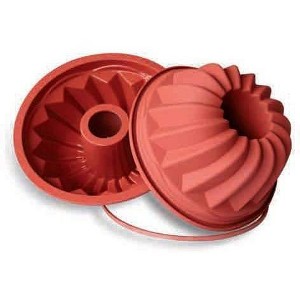 Silikomart Professional SFT249 Kugelhopf Silicone Mold - 7.9" x 3.5" high - 50.7 Oz (1.5L) - 1 of 2