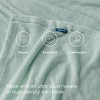 Bedsure Flannel Blanket – Solid Color Plush Throw, Ultra Soft and Fuzzy, 300GSM Lightweight Cozy Blanket for Bed or Sofa - 3 of 4
