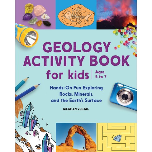 Geology Activity Book For Kids - By Meghan Vestal (paperback) : Target