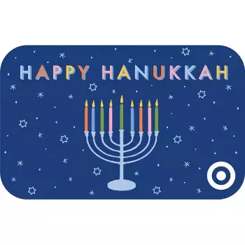 Hanukkah Stars Target GiftCard