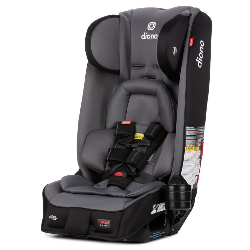 Diono Radian 3RXT Slim Fit 4 in 1 Child Safety Rear Facing and Forward Facing Convertible Car Seat with Steel Core, 1 of 7