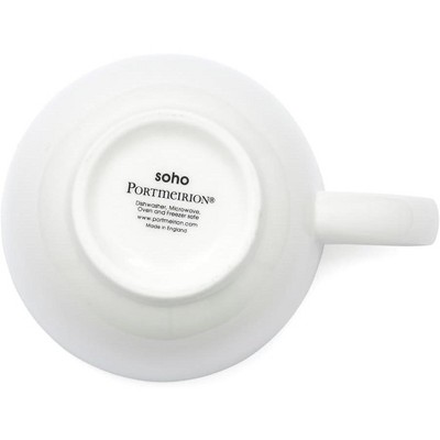 Portmeirion Soho White Ceramic Mug Set of 4