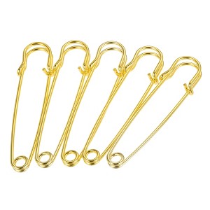 Unique Bargains Metal DIY Blankets Crafts Brooch Making Home Sewing Large Safety Pins 40 Pcs - 1 of 4