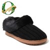 Dearfoams Women's Hannah Festive Knit Clog House Shoe Slipper - 2 of 4