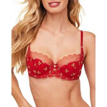Smart & Sexy Womens Signature Lace Push-up Bra 2-pack No No Red/black Hue  32a : Target