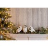 Winter Owl Figurines – Set of 3 - 2 of 4